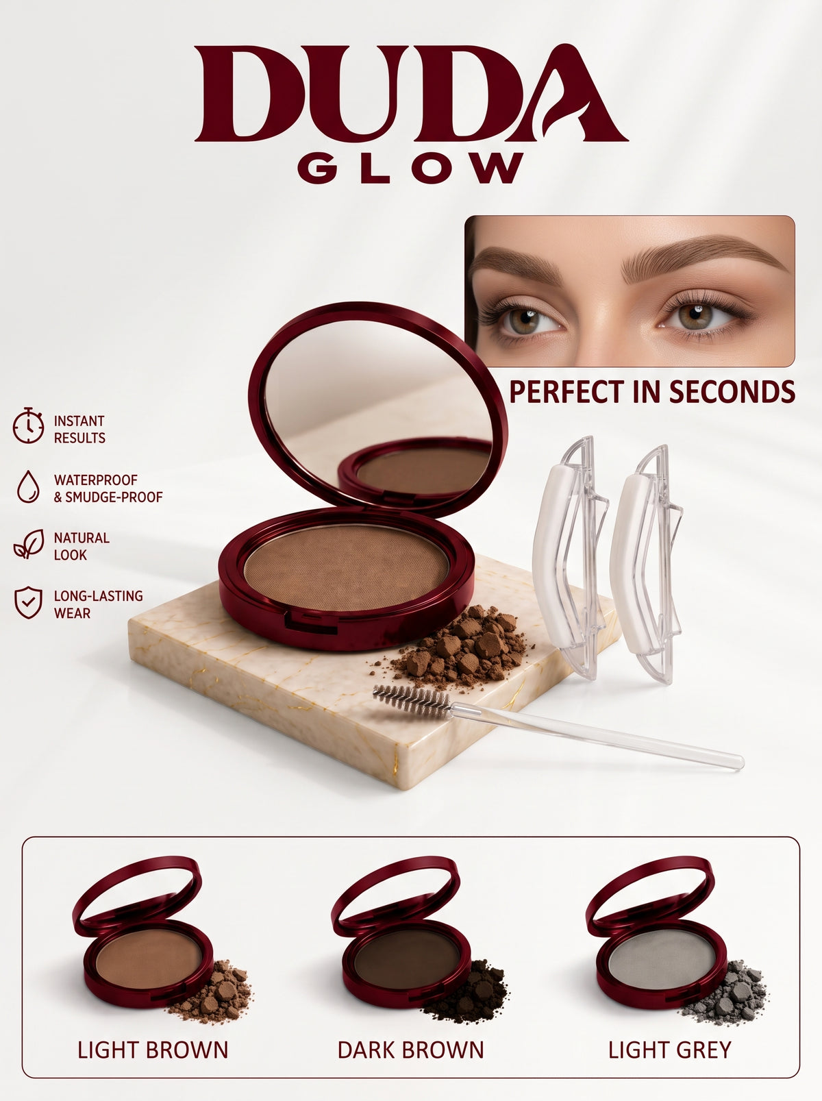 Duda Brow: Perfect Eyebrows in 5 Seconds [KIT]